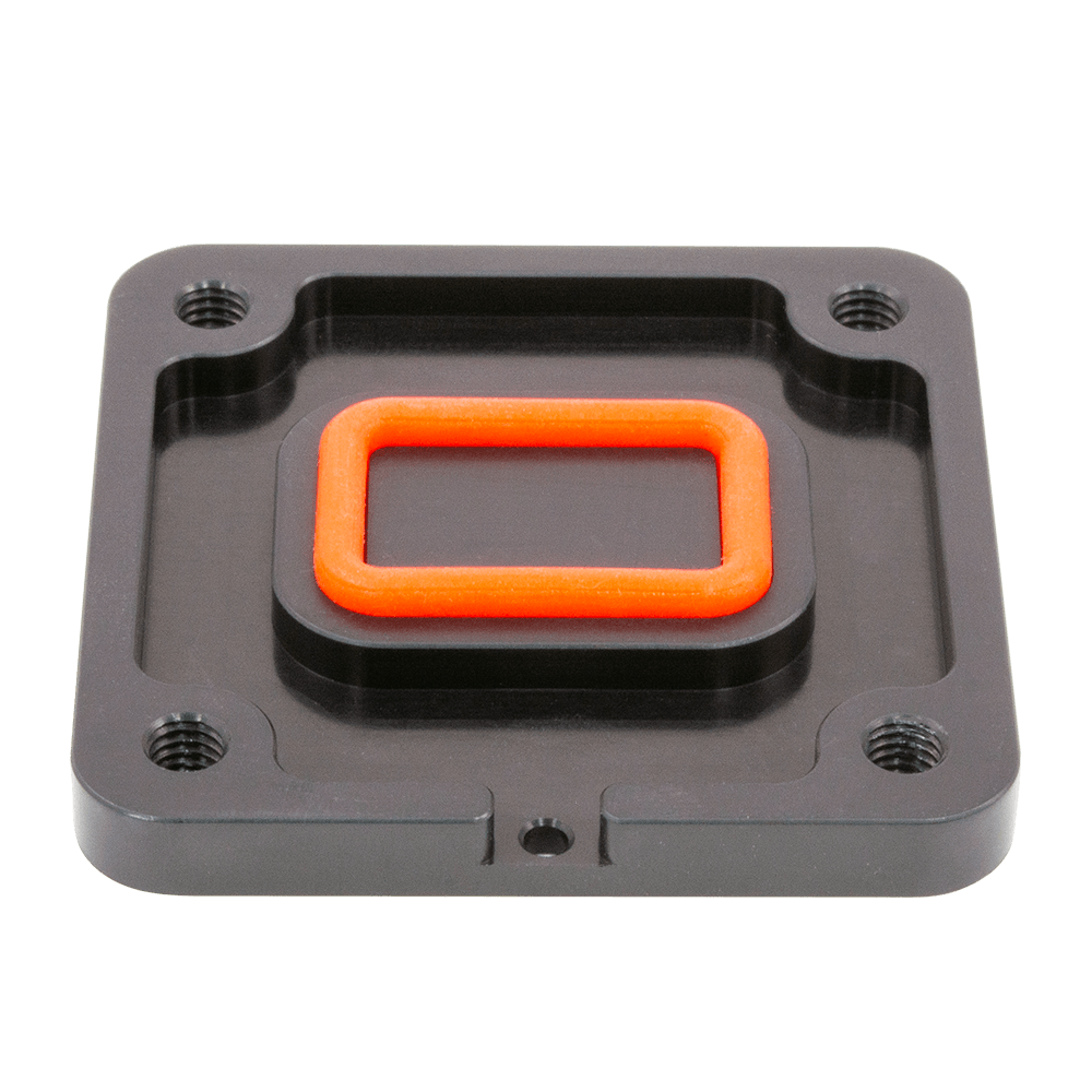 QR17-0730 - Ku-Band Quick Release Blanking Plate / Cover (Female) WG17 / WR75 / R120